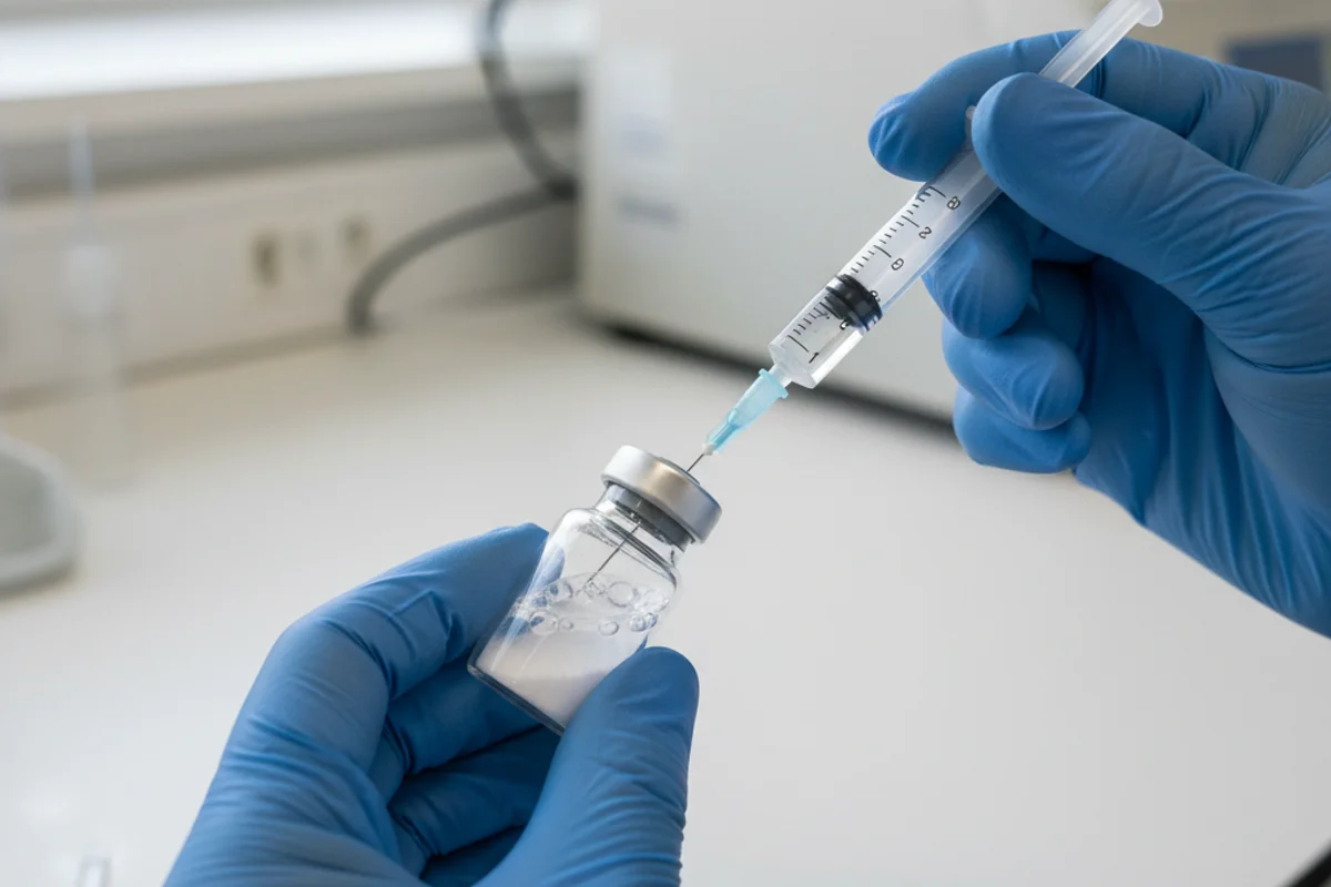 Proper peptide mixing technique