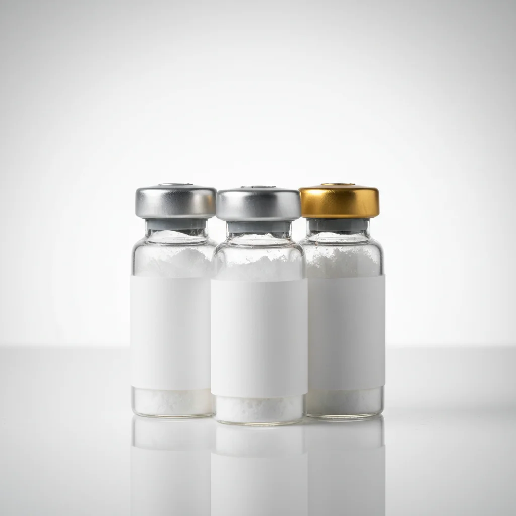 CJC-1295 + Ipamorelin Blend research peptide vial