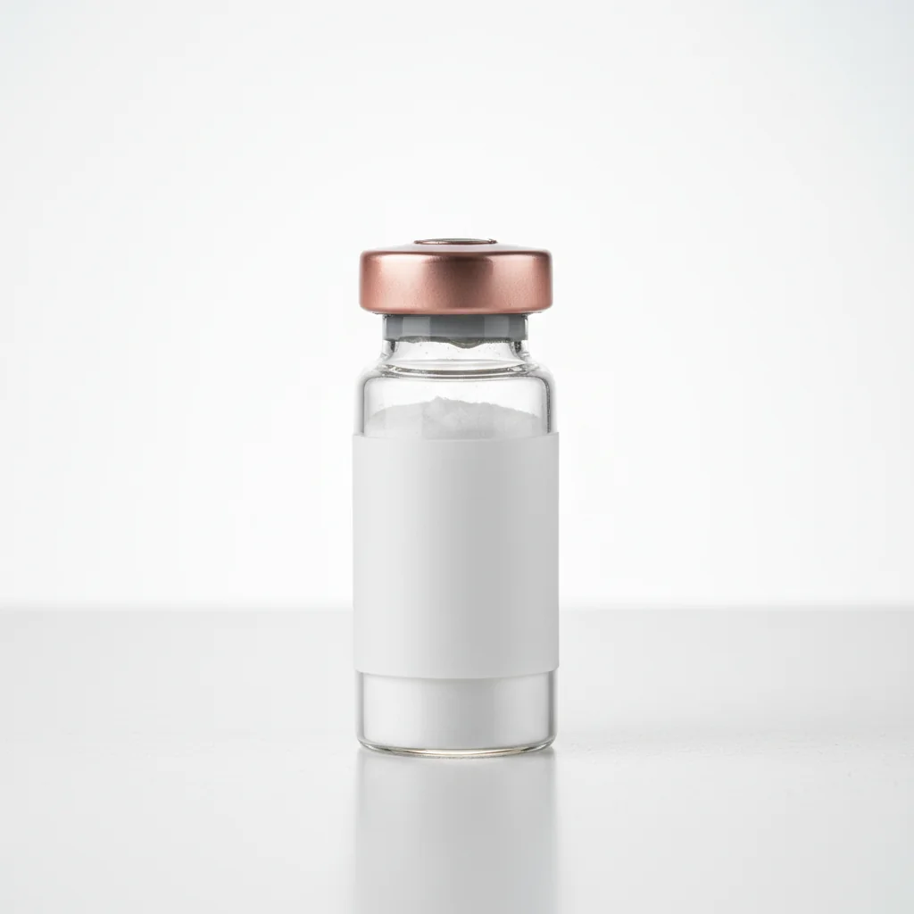 GHK-Cu (Copper Peptide) research peptide vial