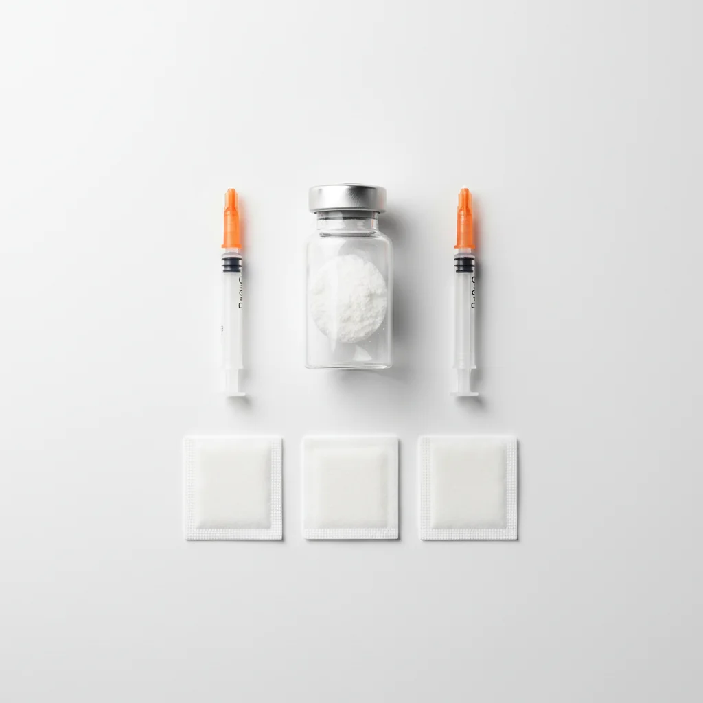 Reconstitution Starter Kit research peptide vial