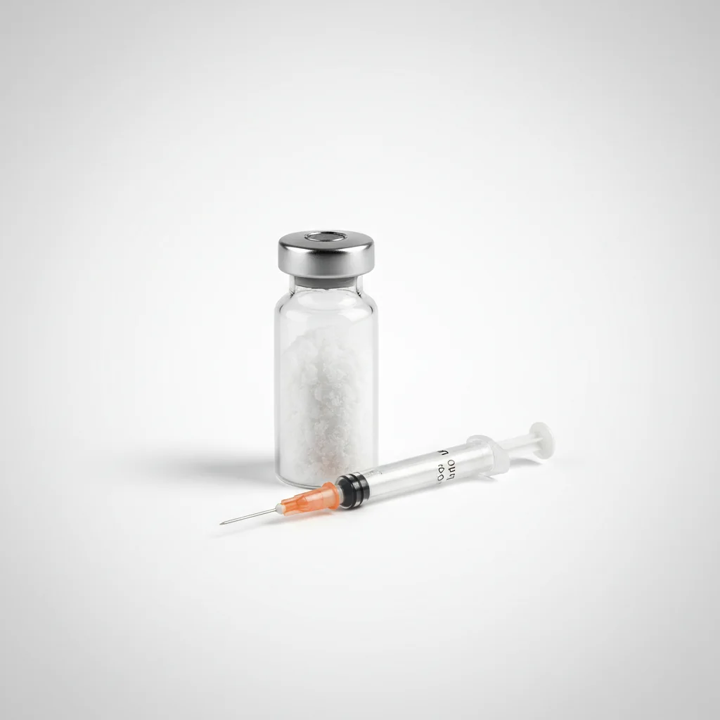 PT-141 (Bremelanotide) research peptide vial